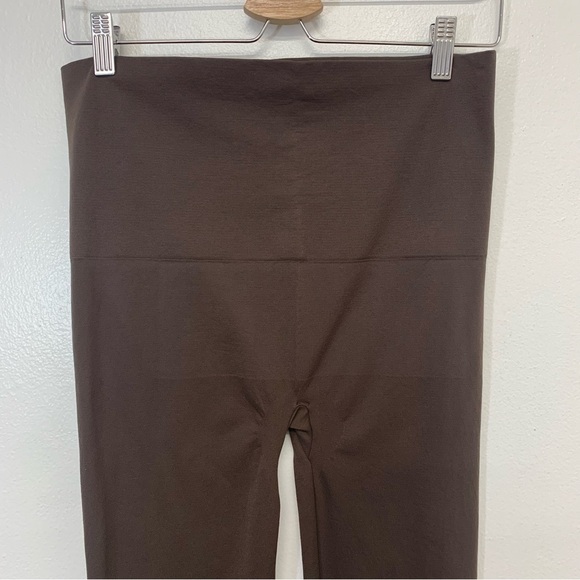 Spank Seamless Leggings Woman XL  Brown High Waist Stretch Activewear Athleisure - Picture 2 of 10